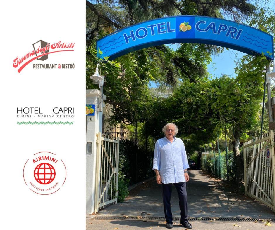 Hotel Capri Rimini Esterno foto